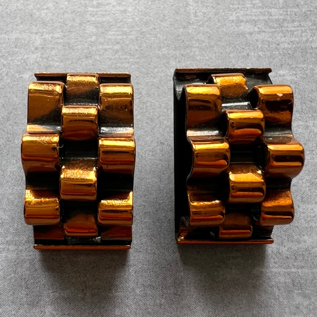 Renoir Vintage 1950’s Copper Earrings